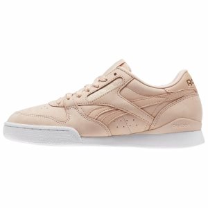 Adidasy Damskie Reebok Phase I Pro Nude Nubuck Różowe/Białe PL 04JIPBT